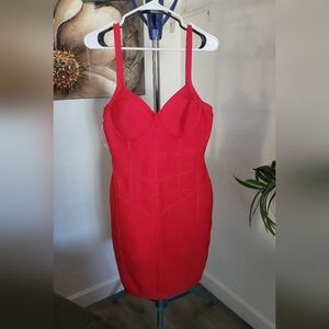 Fashion Nova Bandage Midi Dress Size 1x